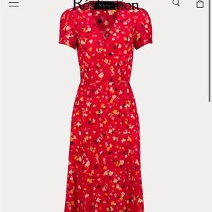 Realisation Par The Teale Dress in Rouge Fleur